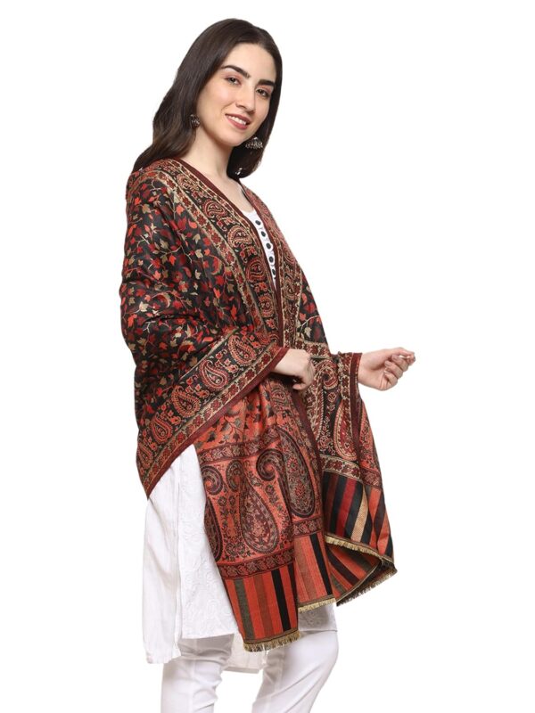 1751265949 Weavers Villa Womens Kashmiri Woven Acro Wool Paisley Kani Ladies Shawl 100cm x 200cm.jpg