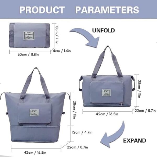 1751277571 Wazdorf 41 Liter Expandable Travel Bags for Women Duffle Bags for Women Luggage Foldable Vanity Traveling.jpg