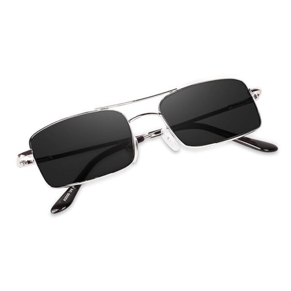 Karan Aujla Men Metal Hinges Heavy UV Protected Retro Metal Frame 100% UV Protection - Image 2