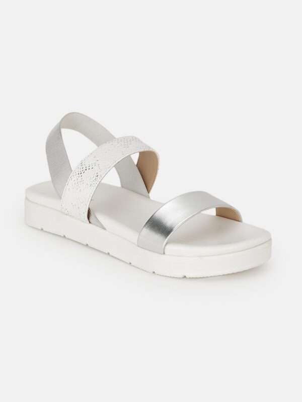 Marc Loire Women Platform Heel Fashion Sandal With Slingback Strap; Casual Footwear - Image 3
