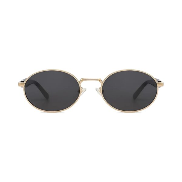 4Flaunt essntl Series Retro Oval Ellipse Sunglasses for Men Women UV400 Protection Durable Stylish.jpg