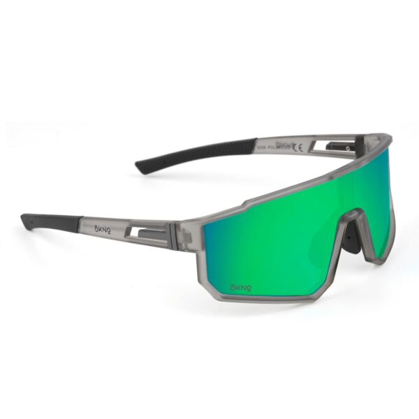 Eyewearlabs OKNO | Polarized Sports Over-Sized Unilens Wrap-Around Branded Stylish Sunglasses For - Image 2