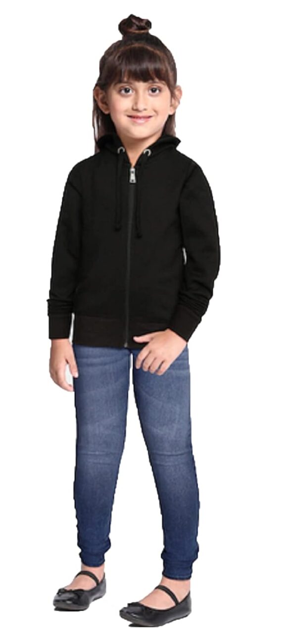 ADBUCKS Girl's Cotton Hooded Sweatshirt - Image 7