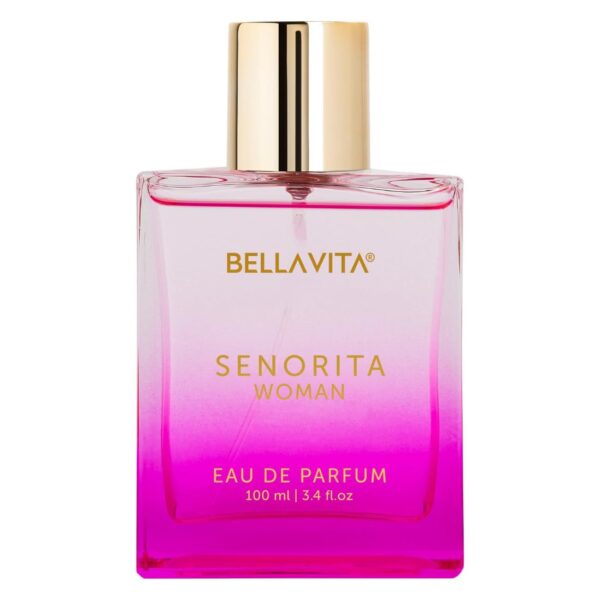 BELLAVITA Senorita Woman Long Lasting Perfume for Women | EDP 100ml | Floral & Fruity Women's - Image 2