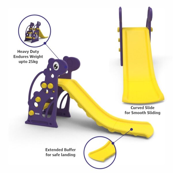 Amazon Brand - Solimo Kids Garden Super Slide | Safe and Fun | Indoor and Outdoor Toy for Boys and - Image 4
