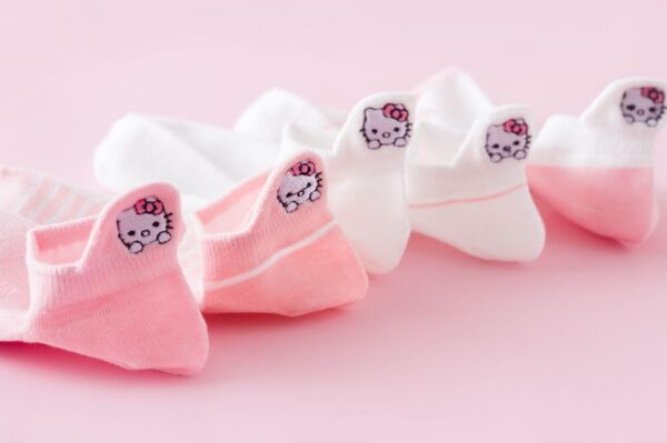 SWEET CABOODLES Girls Ankle Socks Collection | Assorted Colors & Fun Designs | Pack of 5 - Image 4