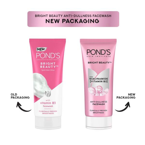 POND's Bright Beauty Anti-Dullness & Brightening Facewash With Niacinamide | For Glass-Skin Like - Image 4