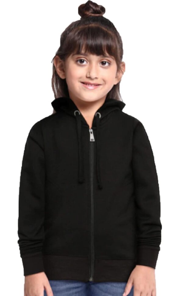 ADBUCKS Girl's Cotton Hooded Sweatshirt - Image 2