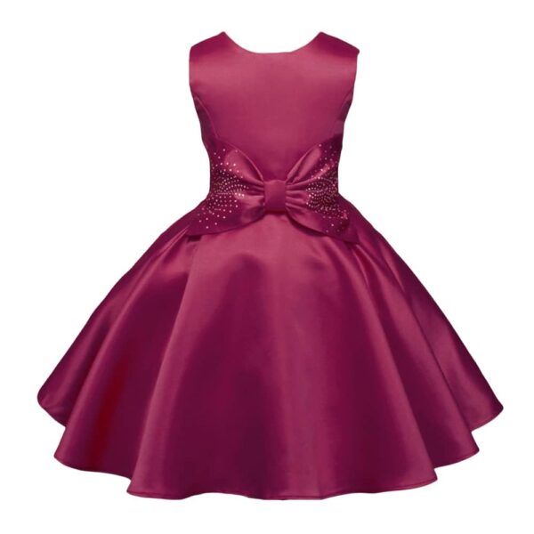 Hopscotch Girl's Fit And Flare Knee Length Dress - Image 2