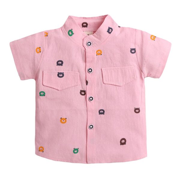 Hopscotch Boy's Cotton Solid Clothing Set - Image 6