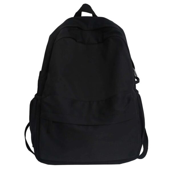 Glowic Unisex-Adult Backpack Collage Women Black Bags for School (WBAG-94) - Image 2