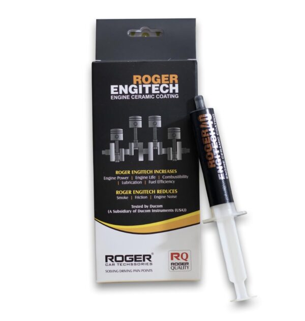 Roger Engitech Nano Ceramic Coating - High Performance Ceramic Engine Oil Additive With Friction - Image 2