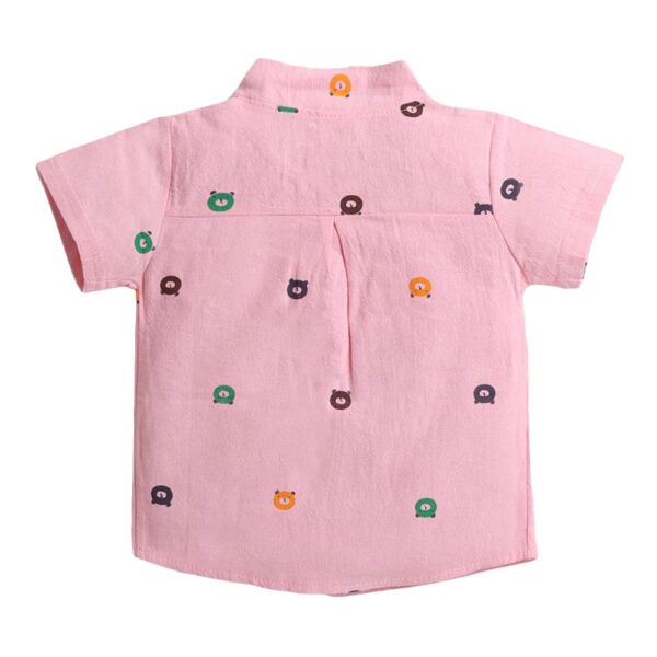 Hopscotch Boy's Cotton Solid Clothing Set - Image 3