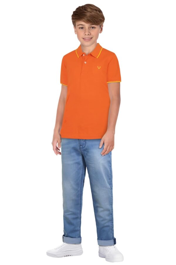 Allen Solly Boy's Cotton Regular Fit T-Shirt - Image 6