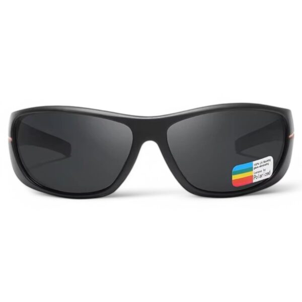ELEGANTE Unbreakable TR90 Polarized SPORTS SUNGLASSES - Chopper HD Clear Vision Motorcycle Riding - Image 3