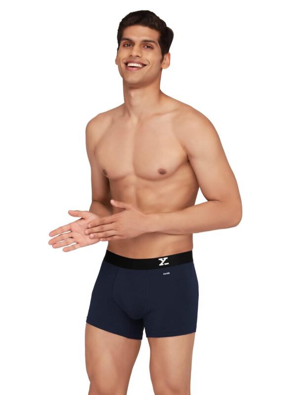 XYXX Men's Aero Super Combed Cotton Regular Fit Solid Antimicrobial Trunks with No Marks Waistband - Image 8