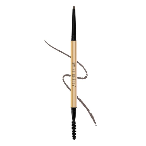 Swiss Beauty Micro Precision Eyebrow Pencil, Highly Pigmented, Long-Lasting and Lightweight Eyebrow - Image 2