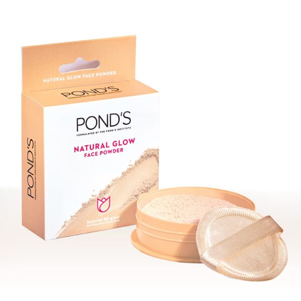 POND's Natural Glow Face Matte Powder For Normal Skin, Bb Glow - 30G, Pink - Image 2