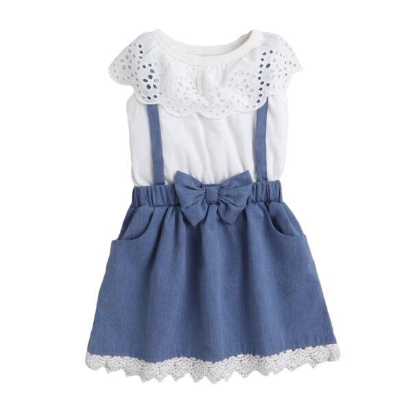 Hopscotch Girls Knee Length Casual Dresses - Image 2