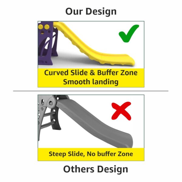 Amazon Brand - Solimo Kids Garden Super Slide | Safe and Fun | Indoor and Outdoor Toy for Boys and - Image 8