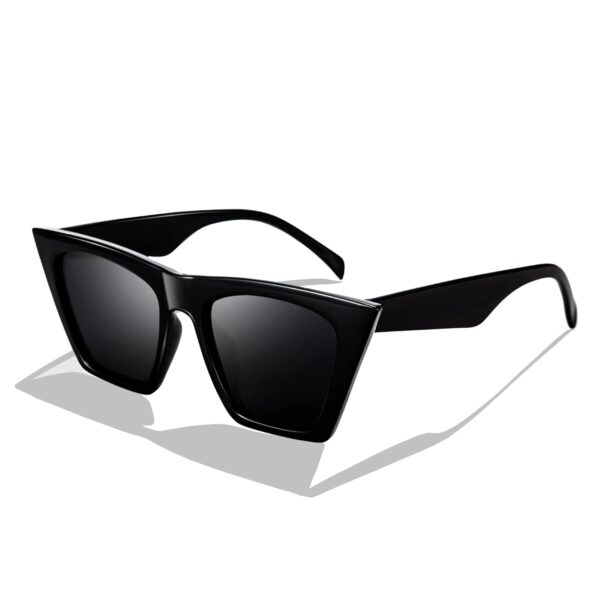 FEISEDY Oversized Vintage Cat Eye Square Sunglasses Women Trendy Cateye Sunglasses B2473 - Image 2
