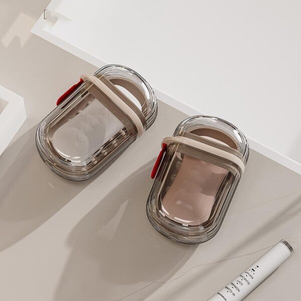JIALTO Portable Soap Holder - Compact and Durable Plastic Soap Dish for Home, Outdoor Hiking, and - Image 9