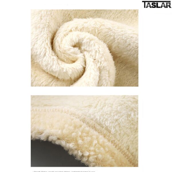 TASLAR Kids Winter Fleece Jackets, Baby Boy & Girl Outerwear Lamb Velvet Thick Warm Sweater Solid - Image 7