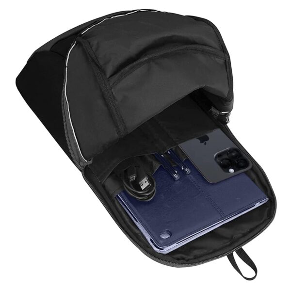 amazon basics - Mini Backpack for Outdoor Use (12 l) (Black) - Image 7