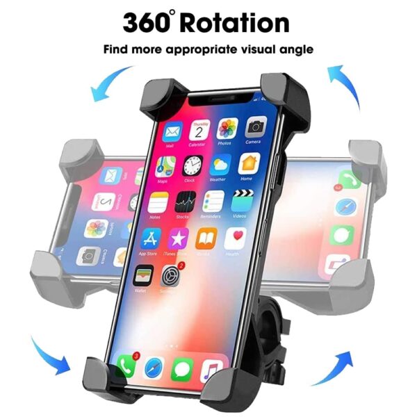 Sounce Waterproof New Bike Phone Mount Anti Shake and Stable 360‚° Rotation Bike Bicycles - Image 3