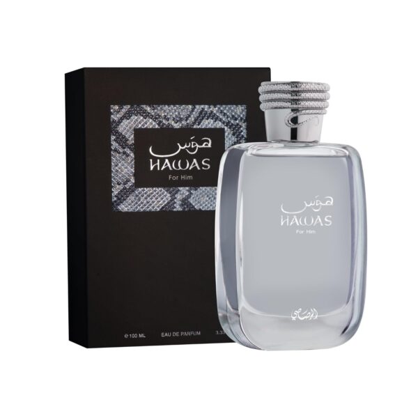 Rasasi Hawas Eau De Parfum 100ml For Men | Long Lasting Perfume | Luxury Scent | Alluring Fragrance - Image 3
