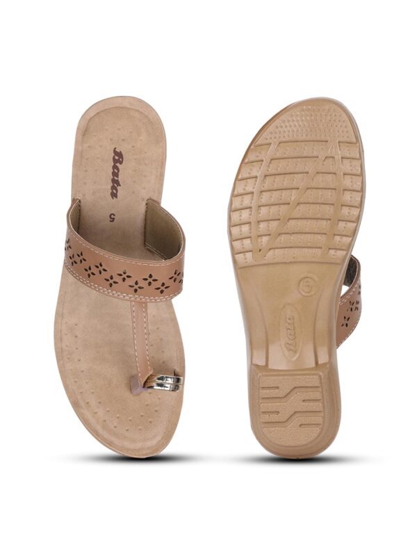 Bata Casual Toe-Ring Slippers for Women - Image 3