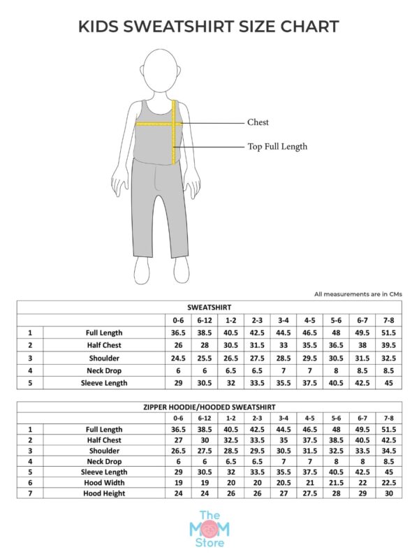 The Mom Store Winter Jackets for Kids | Cute Sweatshirt and Cool Hoodies for Baby Boy and Baby Girls - Image 6