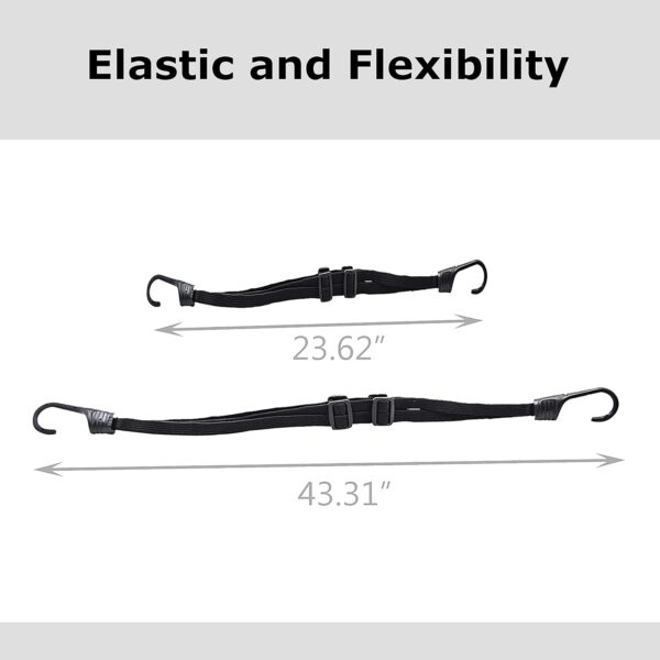 NIKAVI Universal Fix Helmet Rope Motorcycle Luggage Straps Elastic Luggage Net (1) - Image 6