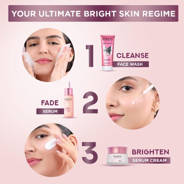 POND's Bright Beauty Anti-Dullness & Brightening Facewash With Niacinamide | For Glass-Skin Like - Image 7