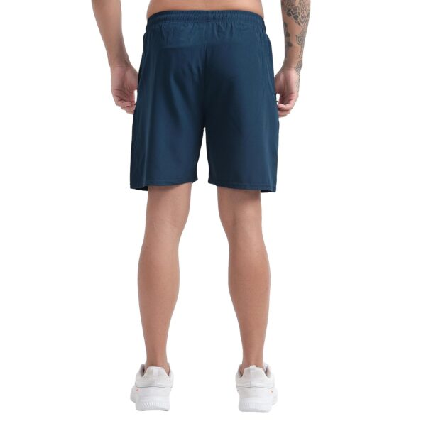 BLUE STAR SHARK Athletic Sports Shorts for Men with Zip Pockets and Elastic Waistband Quick Dry - Image 7