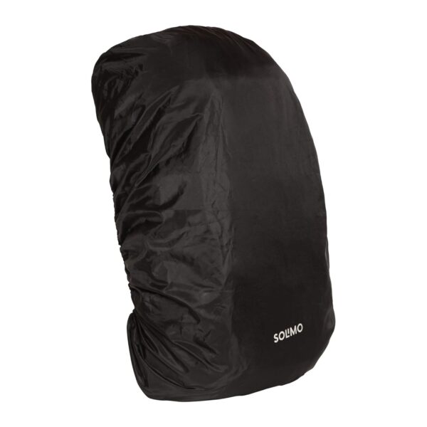Amazon Brand - Solimo Rain & Dust Cover for Backpack (Black) - Image 2