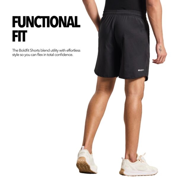Boldfit Shorts for Men Gym Half Pants for Men & Boys Training Mens Shorts Quick Dry Men Shorts for - Image 8
