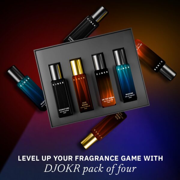 Djokr Perfume for Man | 4x20 ML | Perfume for Men Long Lasting Smell, Gift for Man, Eau De Parfum - Image 7