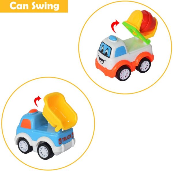 PRIME DEALS Unbreakable Pull Back Vehicles| Push and Go Crawling Toy for Kids & Children, Power - Image 4