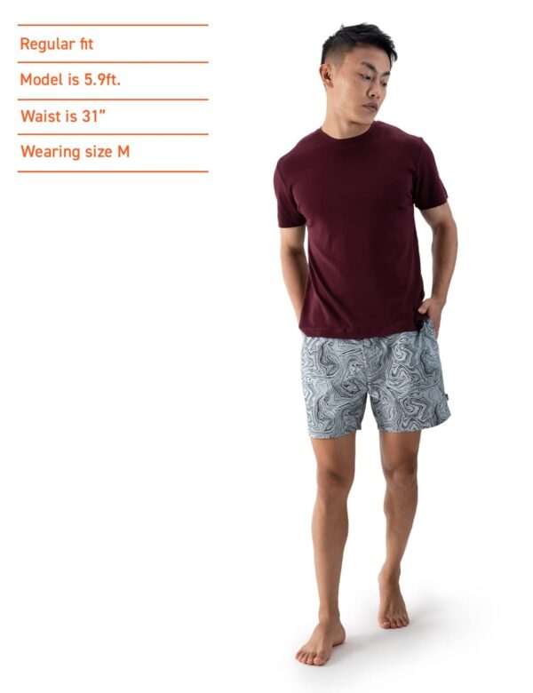 DAMENSCH Gift Box Boxer Shorts Regular Fit 100% Cotton Inner Boxer Back Pocket Breathable Super-Soft - Image 5