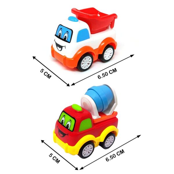 PRIME DEALS Unbreakable Pull Back Vehicles| Push and Go Crawling Toy for Kids & Children, Power - Image 8