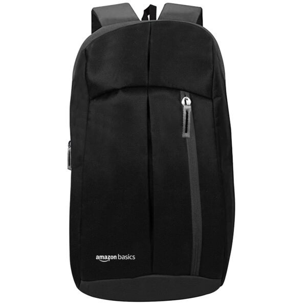 amazon basics - Mini Backpack for Outdoor Use (12 l) (Black) - Image 2