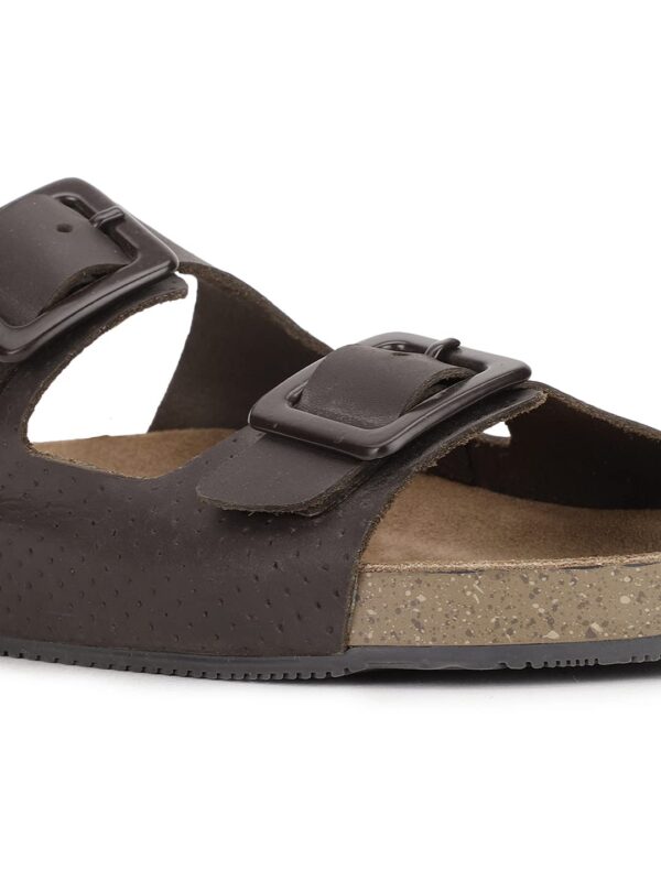 Bata LUCIUS MULE Brown Casual Slipon Open Toe Mule Thong Slipper For Men - Image 6