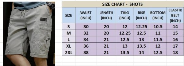 Lymio Men Shorts || Men Shorts Cotton || Men Shorts Casual (Short 09-12) - Image 6