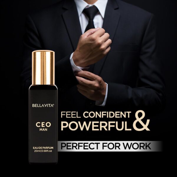 BELLAVITA CEO Man & White Oud Unisex | Long Lasting Perfume for Man and Woman | EDP 2x20ml | Tonka, - Image 3