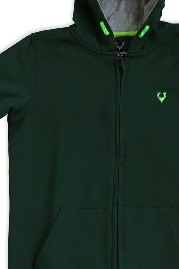 Allen Solly Boys Cotton Hooded Neck Sweatshirt - Image 5
