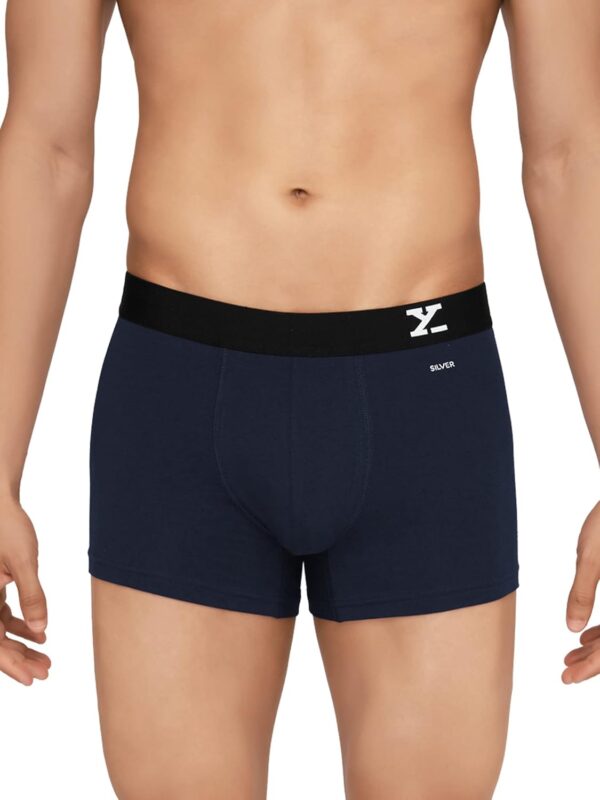 XYXX Men's Aero Super Combed Cotton Regular Fit Solid Antimicrobial Trunks with No Marks Waistband - Image 6