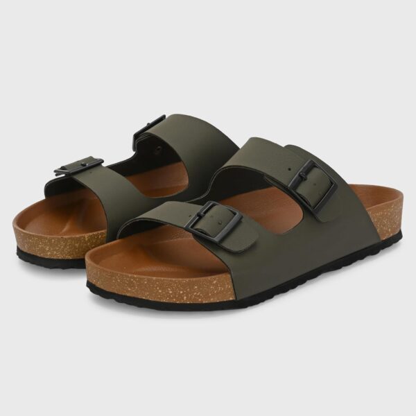 Centrino Men's Cushion Stylish Slippers|Leather slippers/chappal|birkenstock men footwear|Men's - Image 8