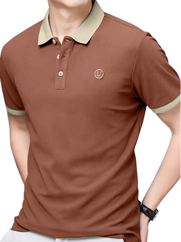 Lymio Polo T Shirt for Men || Men Casual T-Shirt || Available in Combo Packs (Polo 44 to 47) - Image 2