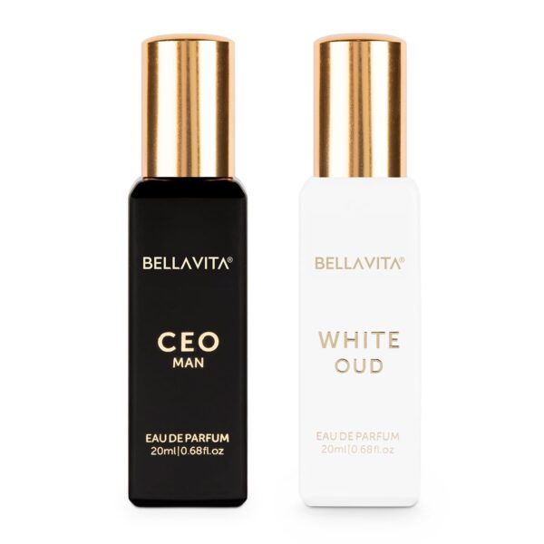 BELLAVITA CEO Man & White Oud Unisex | Long Lasting Perfume for Man and Woman | EDP 2x20ml | Tonka, - Image 9